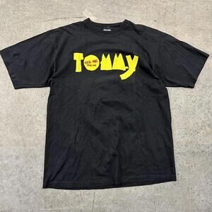 Vintage 90s The Who Tommy Graphic Shirt Size Large